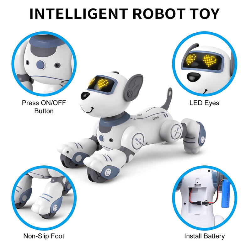 Remote Control Toy Kids, Interactive Touch Follow Dog Pet With Sing Dance, Programmable Intelligent Robot Toys For Girls_voghion.com