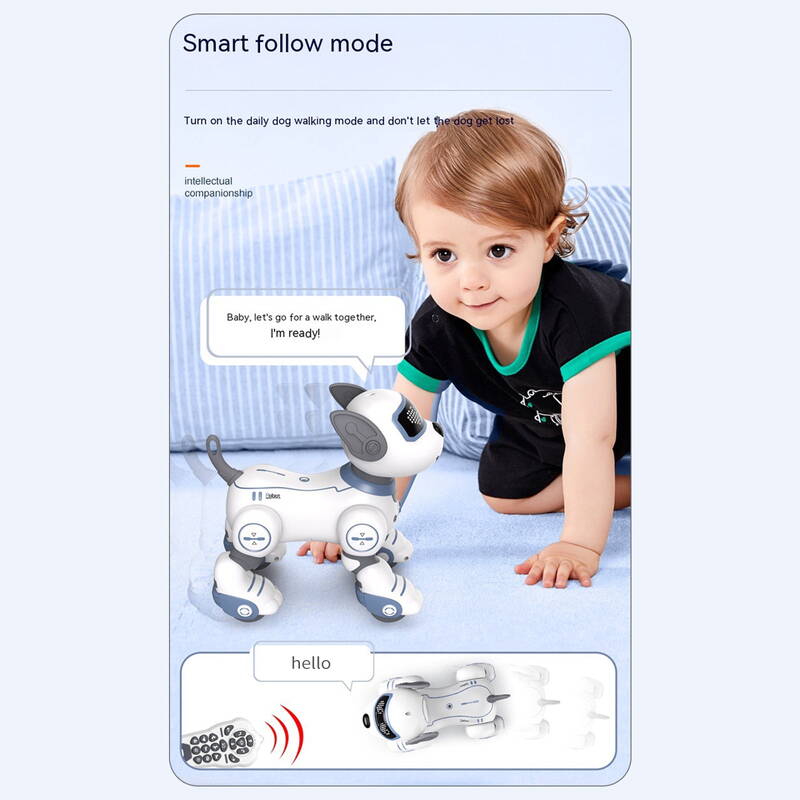 Remote Control Toy Kids, Interactive Touch Follow Dog Pet With Sing Dance, Programmable Intelligent Robot Toys For Girls_voghion.com