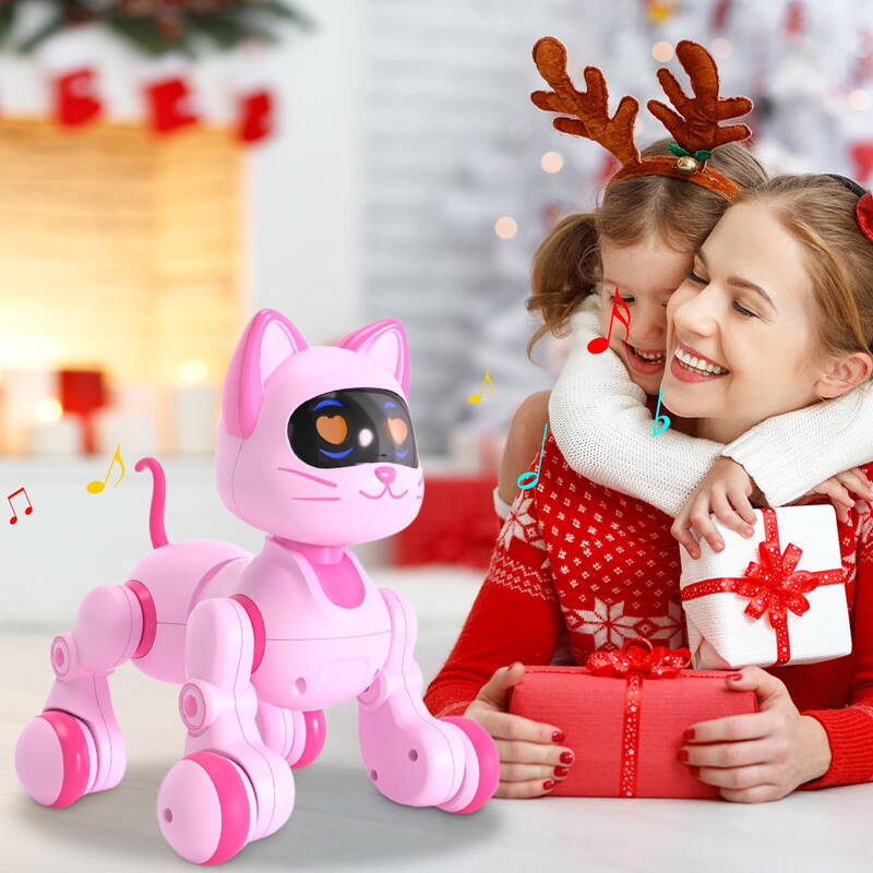 Control Interactive Toy For Kids| Programmable Dancing & Singing Robotic Pet| USB Rechargeable| Companion Play| ABS_voghion.com
