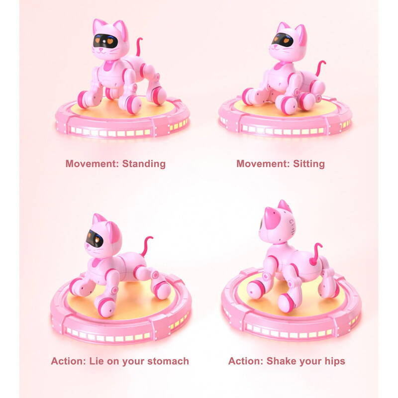 Control Interactive Toy For Kids| Programmable Dancing & Singing Robotic Pet| USB Rechargeable| Companion Play| ABS_voghion.com