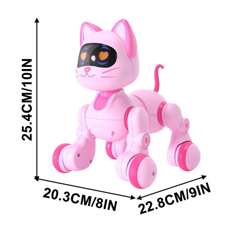 Control Interactive Toy For Kids| Programmable Dancing & Singing Robotic Pet| USB Rechargeable| Companion Play| ABS_voghion.com