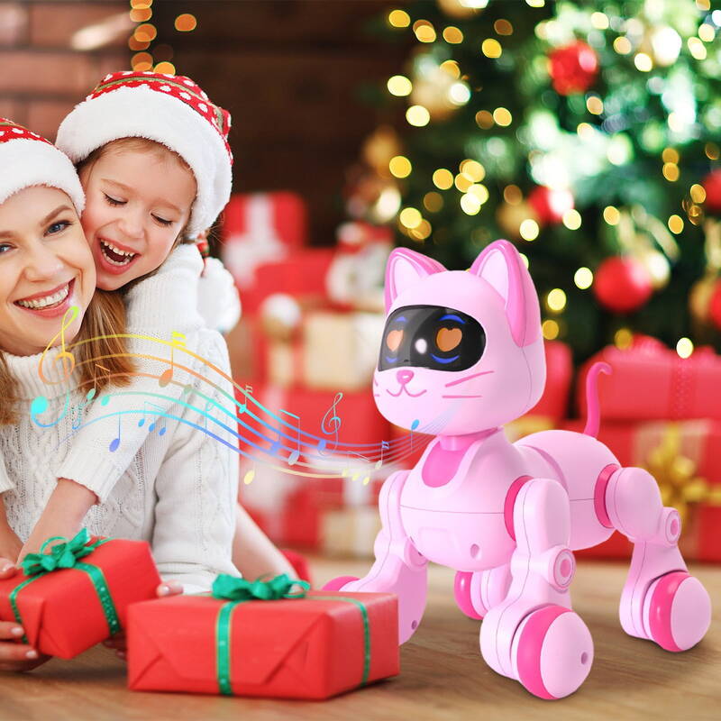Control Interactive Toy For Kids| Programmable Dancing & Singing Robotic Pet| USB Rechargeable| Companion Play| ABS_voghion.com