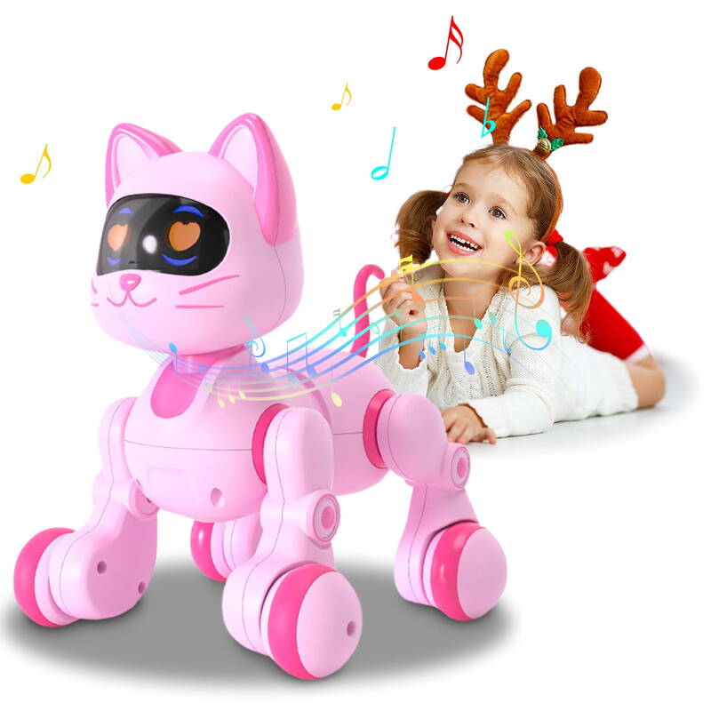 Control Interactive Toy For Kids| Programmable Dancing & Singing Robotic Pet| USB Rechargeable| Companion Play| ABS_voghion.com