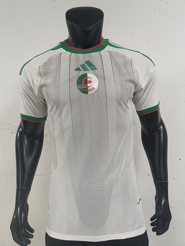2026 Algeria Home Game 26-27 Club Soccer Uniforms – Men’s, Women’s, Youth Soccer T-Shirts Top_viptrois.com