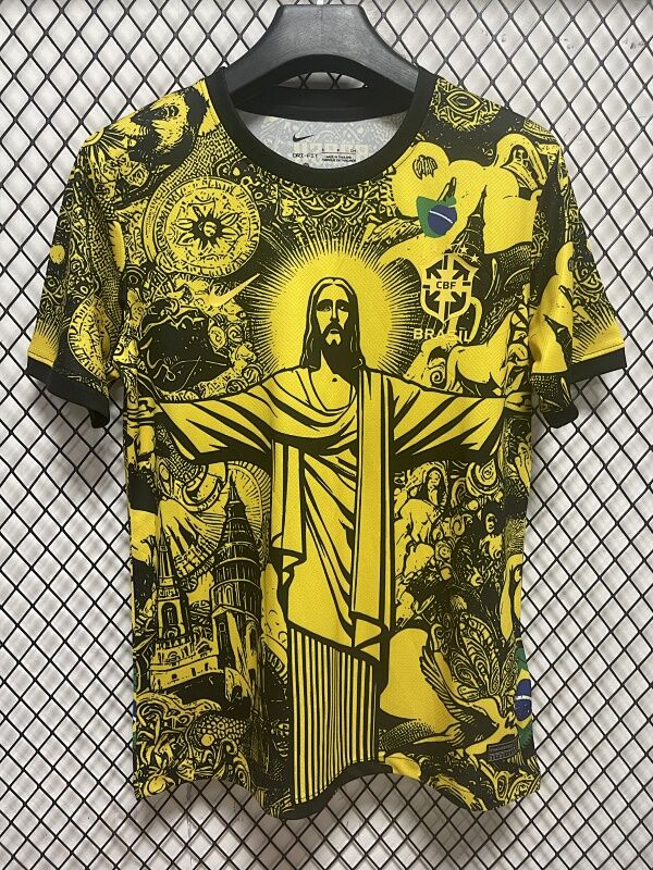 Maillot de football de l'équipe du brésil édition or_voghion.com