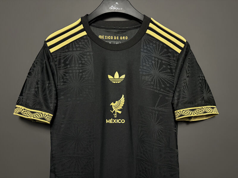 25 Black Mexico Gold Cup Jersey Adult Football T-Shirt_desvips.com