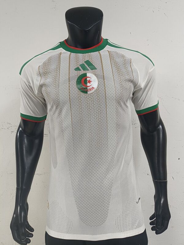 2026 Algeria Home Game 26-27 Club Soccer Uniforms – Men’s, Women’s, Youth Soccer T-Shirts Top_viptrois.com