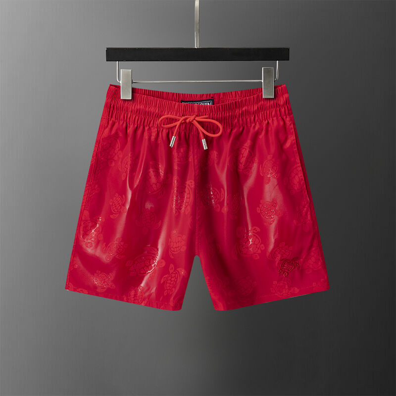 Pantalones cortos de playa de lujo para mujer con estampado de logotipo sutil, pantalones cortos de baño de secado rápido y transpirables, bermudas de playa para mujer, ropa urbana diaria, pantalones cortos de playa de diseñador, conjunto para parejas_voghion.com